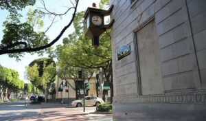 The Nixon Plaza Banner